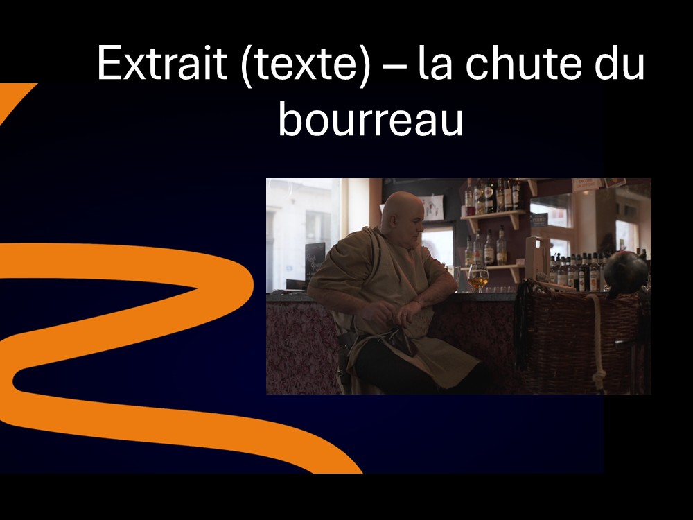 Texte « la reconversion de Bruno le Bourreau »